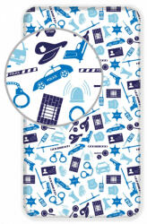 Brandmac Rendőr gumis lepedő 90x200cm