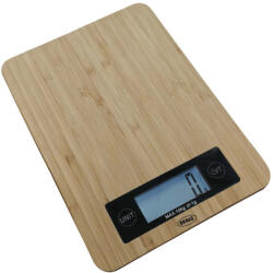 Bravo B-5000 Bamboo Konyhai Mérleg, 10 kg