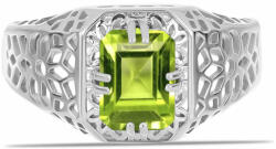  Ezüst Gyűrű Changbai Peridottal, Y61167/57