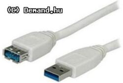  Kab USB3.0-A-A Hosszabbitó 0, 8m P-M S3011 bézs színű (S-3011)