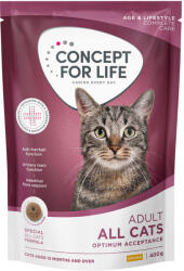 Concept for Life 400g All Cats Concept for Life Adult száraz macskatáp új receptúrával