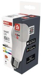 EMOS Emos ZQZ514R LED Izzó GoSmart A60 - E27, 9 W (60 W), 806 Lm, RGB, Dimmelhető, Zigbee