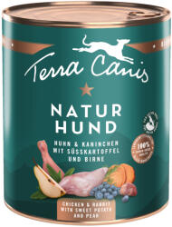 Terra Canis 6x800g Terra Canis Naturhund Csirke, nyúl, édesburgonya & körte nedves kutyatáp