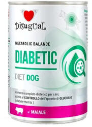  marka niezdefiniowana Disugual nedves kutyatáp állatorvosi DIABETIKUS sertéshússal (felnőtt) 400g
