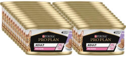 PRO PLAN PRO PLAN Adult Delicate nedves macskaeledel, püré pulykával, 24x85 g