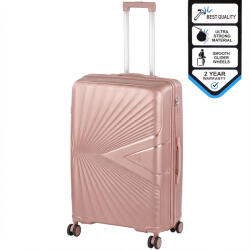 Leziter TraveLux Endure nagy bőrönd keményfedeles 76x50x29 cm barackrózsaszín (M7905-RG28)