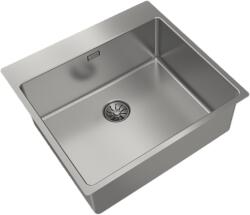 Teka Forline acél mosogató szifonnal 54x51 cm acél 115000082 (115000082)