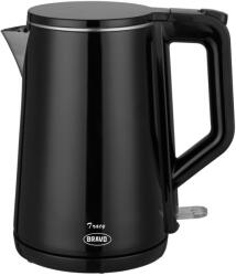 Bravo Tracy B-5018 Duplafalú Vízforraló 1, 5 L, Fekete