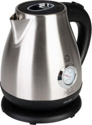 Magic home Vízforraló, MagicHome Madira, 1700 ml, ezüst, 1850-2200 W, gyorsforraló, rejtett fűtőszál, hőmérővel, 360°-os talp, kivehető vízkőszűrő, automatikus kikapcsolás (TC801990)