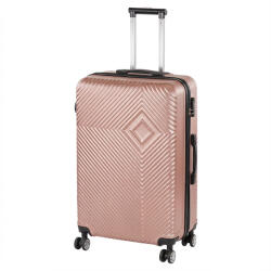 Leziter TraveLux Pro nagy bőrönd keményfedeles 76x50x29 cm rosegold (8016-RG28) - geminiduo