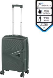 Leziter TraveLux Endure kabinbőrönd keményfedeles 55x40x20 cm sötétzöld (M7905-DG20) - geminiduo