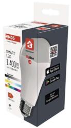 EMOS Emos ZQZ516R LED Izzó GoSmart A65 - E27, 14 W (94 W), 1 400 Lm, RGB, Dimmelhető, Zigbee