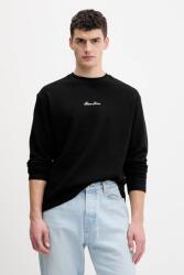 Guess Jeans pamut hosszúujjú - fekete L