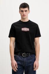 Guess Jeans pamut póló - fekete M - answear - 16 990 Ft