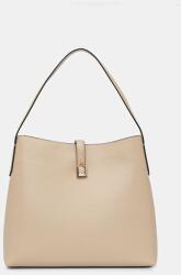 Karl Lagerfeld bőr táska K/AUTOGRAPH - bézs Univerzális méret - answear - 121 390 Ft