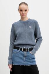 Guess Jeans pamut pulóver - kék XL - answear - 38 990 Ft