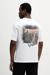 Guess pamut póló - fehér XL - answear - 18 990 Ft