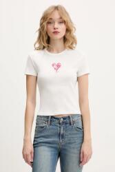 HUGO Blue pamut póló Dever_B_2 - fehér M