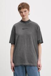 Karl Lagerfeld Jeans pamut póló - szürke XL - answear - 33 990 Ft