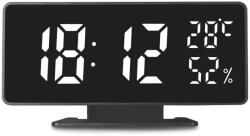GREENBLUE Ceasuri decorative Ceas electronic cu alarmă și termometru GreenBlue GB395, higrometru, negru (GB395)