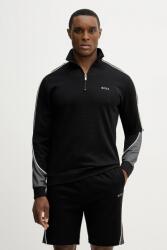 HUGO BOSS kapucnis pulcsi otthoni viseletre Tracksuit 1/4 Jacket - fekete XXL