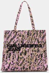 Karl Lagerfeld Jeans pamut táska - rózsaszín Univerzális méret - answear - 29 990 Ft