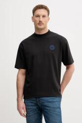 BOSS Orange t-shirt Te_Varsity - fekete M