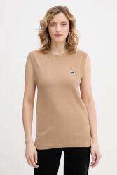 KARL LAGERFELD pamut mellény IKON - bézs L