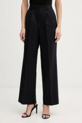 Tommy Hilfiger gyapjú nadrág - sötétkék 38 - answear - 67 890 Ft