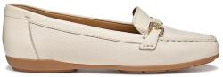 Geox bőr mokaszin D ANNYTAH MOC - bézs Női 36 - answear - 47 990 Ft