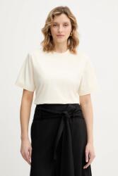 BOSS pamut póló Eharpa - bézs M - answear - 42 990 Ft