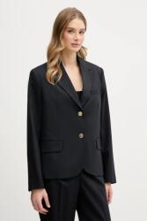 Tommy Hilfiger gyapjúkeverék felső - sötétkék 38 - answear - 131 890 Ft