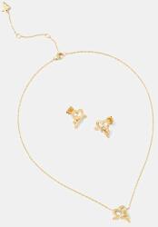 Guess nyaklánc és fülbevalók LOVE BITES - arany Univerzális méret