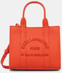 Karl Lagerfeld kézitáska K/RSG MN - narancssárga Univerzális méret