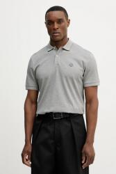 BOSS pamut póló C-Parris 98 - szürke L