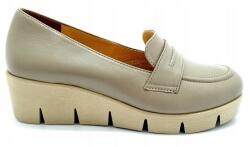 Aga Bőr Loaferek Aga 9267/2713 Bézs 41-es méret (9267/2713)