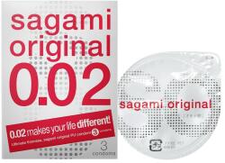 Sagami Original 0, 02 - óvszer - 55mm (3db) - vagyaim