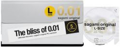 Sagami Original 0, 01 L - óvszer - 58mm (5db) - vagyaim