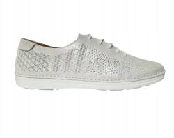 Loretta Vitale 222 női félcipő, fehér-ezüst, 38-as méret (222)