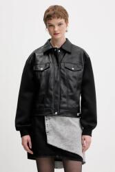 Karl Lagerfeld Jeans rövid kabát - fekete S - answear - 94 990 Ft