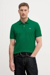 Gant pamut póló - zöld XXXL - answear - 38 990 Ft