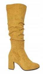 Marco Tozzi Magas női térdcsizma Marco Tozzi 25511 mustársárga 38-as méret (25511)