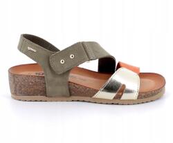 Igi&Co Bőr szandál ék sarokkal, többszínű Igi&Co 7698433, méret 38 (7698433)