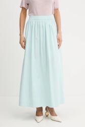 BOSS Orange pamut szoknya - türkiz S