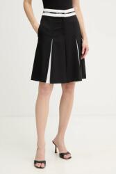 Karl Lagerfeld szoknya gyapjúkeverékből - fekete 36