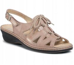 Comfortabel Női bőr szandál állítható szélességgel Suave 711040-8 bézs méret38 (711040-8)