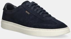 BOSS velúr sportcipő Kieran - sötétkék Férfi 45