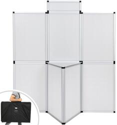 Jago Promóciós mobil stand 180x200cm állvány paraván display kiállítási fal fehér