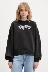 HUGO BOSS pamut melegítőfelső Deroxina_8 - szürke S