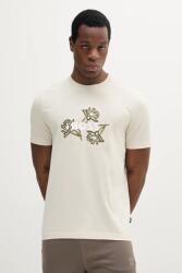 BOSS pamut póló - bézs XL - answear - 24 290 Ft